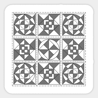 Random Pattern Sticker